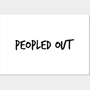 Peopled Out Posters and Art